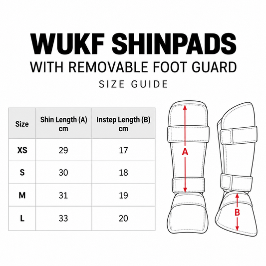 WUKF Approved Shin & Foot Guards