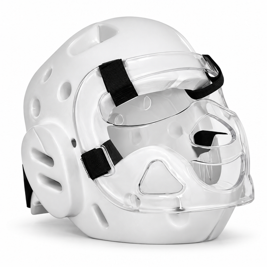 Karate Headguard with Clear Face Shield