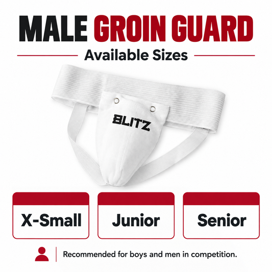 Male Karate Competition Groin Guard