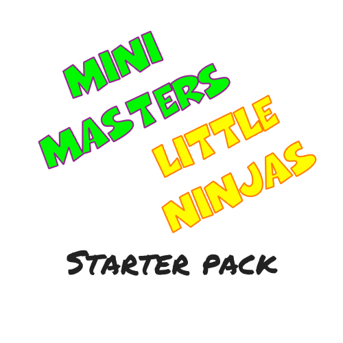 Mini Masters & Little Ninjas Starter Pack 3 - 6 Years